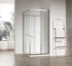Душевая кабина без поддона Koer Sr SC09-90x90x200-L-TR-01 прозрачное стекло Easy Clean 6мм Хром KR5683 - изображение 5