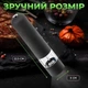 Мельница для соли и перца Электрическая автоматическая мельница для специй измельчитель солонка перечница перцемолка на батарейках Kayfovo CX- 501 Red - изображение 4