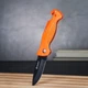 Ніж тактичний Ganzo складаний помаранчевий Knife folding (G611o) - зображення 5