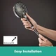 Душовий шланг hansgrohe Isiflex 160 cm, матовий чорний хром 28276340 - изображение 2