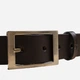Ремень мужской из натуральной кожи Grande Pelle leather-00242 125 см Коричневый - изображение 4