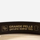 Ремень мужской из натуральной кожи Grande Pelle leather-00242 125 см Коричневый - изображение 6