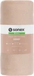 Плед Sonex флисовый Derby Двуспальный 160х200 бежевый (SO102542) - изображение 1