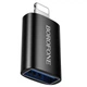Перехідник Borofone BV26 Lightning Male to USB Female USB2.0 Black - зображення 5
