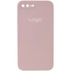 Чохол Silicone Case Square Full Camera для iPhone 7 Plus/8 Plus 19.Pink Sand - зображення 1