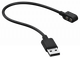 Kabel USB do LedLenser Magnetic Charge System Type-A 1.2 m Black 502265 (4058205023047) - obraz 1