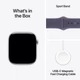 Смарт-годинник Apple Watch Series 11 GPS + Cellular 42mm Silver Aluminium Case with Purple Fog Sport Band - M/L (MF8J4) - зображення 8