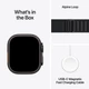 Smartwatch Apple Watch Ultra 3 GPS + Cellular 49mm Black Titanium Case with Black Alpine Loop - L (MF0X4) - obraz 7