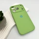 Чохол для смартфона Silicone Full Case AA Camera Protect for Apple iPhone 17 Pro Max 1,Mint (FullAAi17PM-1) - изображение 4