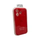 Чохол для смартфона Silicone Full Case AA Camera Protect for Apple iPhone 17 Pro Max 11,Red (FullAAi17PM-11) - изображение 2