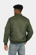 Чоловіча куртка-бомбер 4XL колір хакі No Brand ЦБ-00254583 - зображення 7