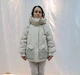 Зимний женский пуховик Towmy TM-BE-A008 Бежевый, 2XL - изображение 1
