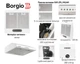 Вытяжка плоская Borgio Gio (PL) 60 White - изображение 8