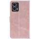 Чохол-книга Crazy Horse Clasic для Motorola G35 Rose Gold (Front) (70213) - зображення 3
