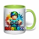 Чашка з друком "Roblox" (колір салатовий) (36537) - зображення 2