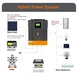 Гибридный инвертор PowMr POW-HVM2H-12V-N, 12 В, 2000 VA (бесперебойник, UPS, ИБП) - изображение 2