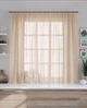 Тюль короткая Pivdenne 280х170 см 1 шт вуаль светло-бежевый (8494-280) - изображение 1