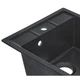 Кухонна мийка Lidz 460х515/200 BLA-03 (LIDZBLA03460515200) - изображение 5