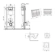 Готовое решение Qtap для ванной комнаты: подвесной унитаз Crow Ultra Quiet 520x360x290 + комплект инсталляции Nest 4 в 1 - изображение 2