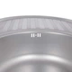 Кухонна мийка Brinex 7750 0,8 мм Satin (BRIN7750SAT08) - изображение 7