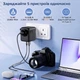 Сетевой универсальный адаптер Proove 25w для розетки путешествий переходник с американской вилки на европейскую (TATL25310001) - изображение 3