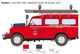Збірна модель 1:24 автомобіль Land Rover Fire Truck Italeri 3660 - зображення 4