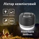 Ліхтар кемпінговий Camping Light M0 + Powerbank 3600 mAh / 5 режимів / магніт / гачок / IP65 / Type-C Black - зображення 2