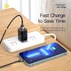 Дата кабель USB 2.0 AM to Lightning 2.0m 2.4A blue Essager (EXCL-XCA03) - изображение 3