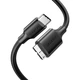 Дата кабель USB-C 3.1 to Micro USB 3.0 1.0m 3A US312 black Ugreen (20103) - зображення 1