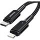 Дата кабель USB-C to Lightning 2.0m 20W black Essager (EXCTL-CGA01) - изображение 2