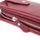 Гаманець ST Leather Шкіряний з відділенням під телефон Бордовий (23102) - зображення 11