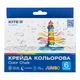 Мел Kite цветные Jumbo Classic, 6 цветов (K-073) - изображение 1