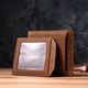 Кошелек Vintage Из натуральной кожи Коричневый (22856) - изображение 5