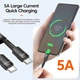 Дата кабель USB-C to USB-C 1.0m 100W black Essager (EXCTT1-XC01) - изображение 4