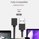 Дата кабель USB 2.0 AM to Lightning Magnetic black Essager (EXCCXL-ML01) - зображення 6
