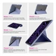 Чехол для планшета Armorstandart Y-Type PEN Samsung Galaxy Tab S10 FE+ Purple (ARM85535) - изображение 3
