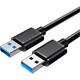 Дата кабель USB 3.0 AM/AM 2.0m 5Gbps black Essager (EXCAA-YTD01) - зображення 1