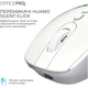Мышка OfficePro M520W Wireless/Bluetooth White (M520W) - изображение 4