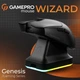 Мишка GamePro Genesis Wizard Wireless/Bluetooth/USB Black (GM160B) - зображення 4