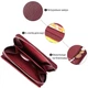 Кошелек ST Leather Из натуральной кожи Бордовый (22551) - изображение 8