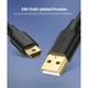 Дата кабель USB 2.0 AM to Mini 5P 1.5m US132 black Ugreen (10385) - изображение 1