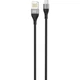 Дата кабель USB 2.0 AM to Micro 5P 1.0m 2.4A double-sided NB188 gray XO (6920680879717) - изображение 1
