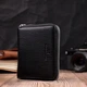 Гаманець ST Leather З натуральної шкіри Чорний (22449) - зображення 10