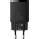 Зарядное устройство Baseus Compact Quick Charger U+C 20W EU Black (CCXJ-B01) - изображение 1