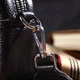 Сумка Vintage Женская на плечо из натуральной кожи Черная (22123) - изображение 5