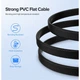 Кабель для передачи данных SATA 3 Data Cable 0.5m 90° corner US217 Black Ugreen (30797) - изображение 4
