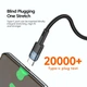 Дата кабель USB-C to USB-C 1.0m 100W blue Essager (EXCTT1-XC03) - изображение 4