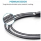 Дата кабель USB 2.0 AM to Lightning 1.8m black Anker (A8013H11/A8013H12) - зображення 5