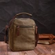 Сумка Vintage Из текстиля Оливковая (22219) - изображение 4