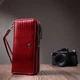 Гаманець ST Leather З лакованої натуральної шкіри Червоний (22692) - зображення 5